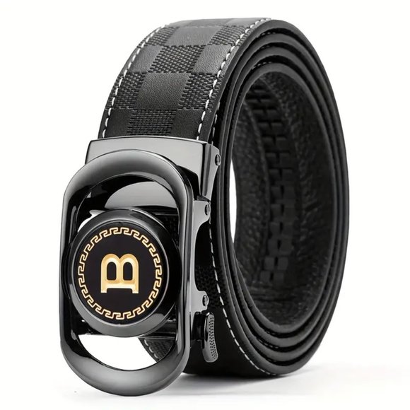 Marimax Couture Other - The Checkerboard Leather Belt: A Stylish and Practical Accessory for Men